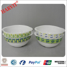 Novo Design 5.5inch Cerâmica Bowls Decorativas Grande